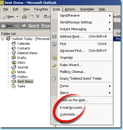 Outlook image